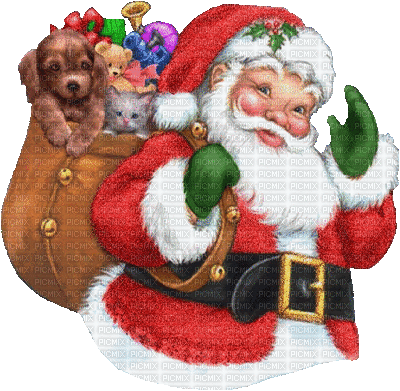Bella navidad con regalos de acero-.gif