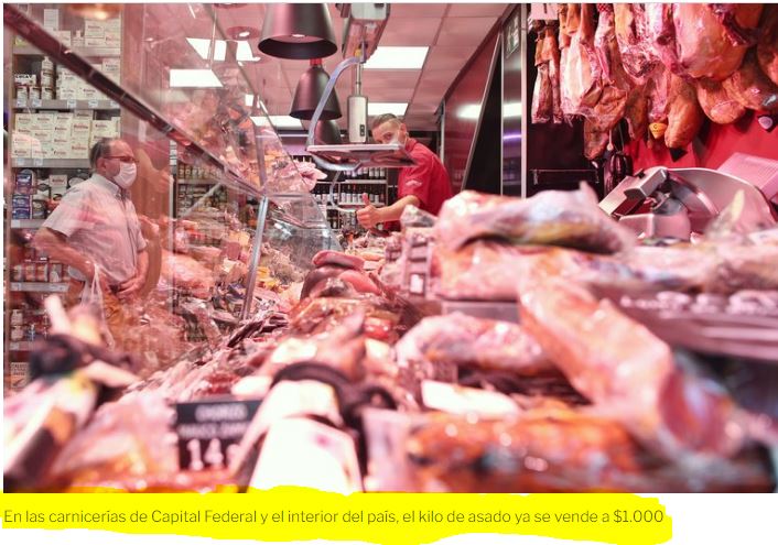 Asado en CABA -Un Billete de 1000.JPG