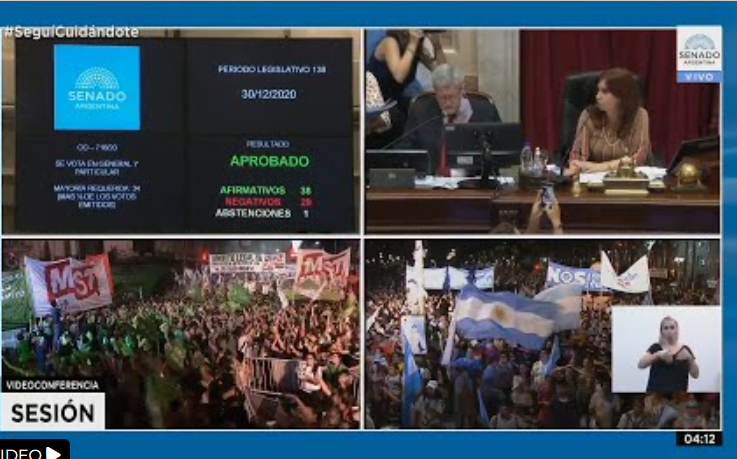Sesión del senado por ley del aborto, 30 Diciembre 2020.png